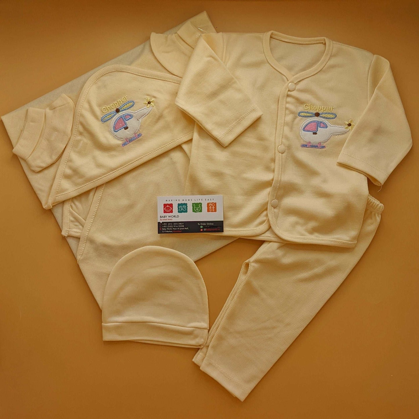 5 Pieces Suit Set