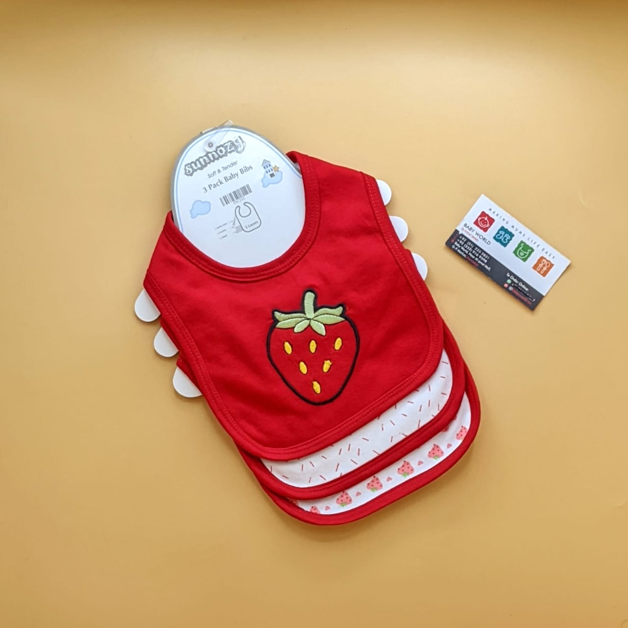 Pack of 3 Bibs
