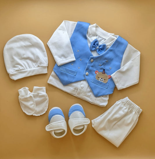 5 Pieces Suit Set
