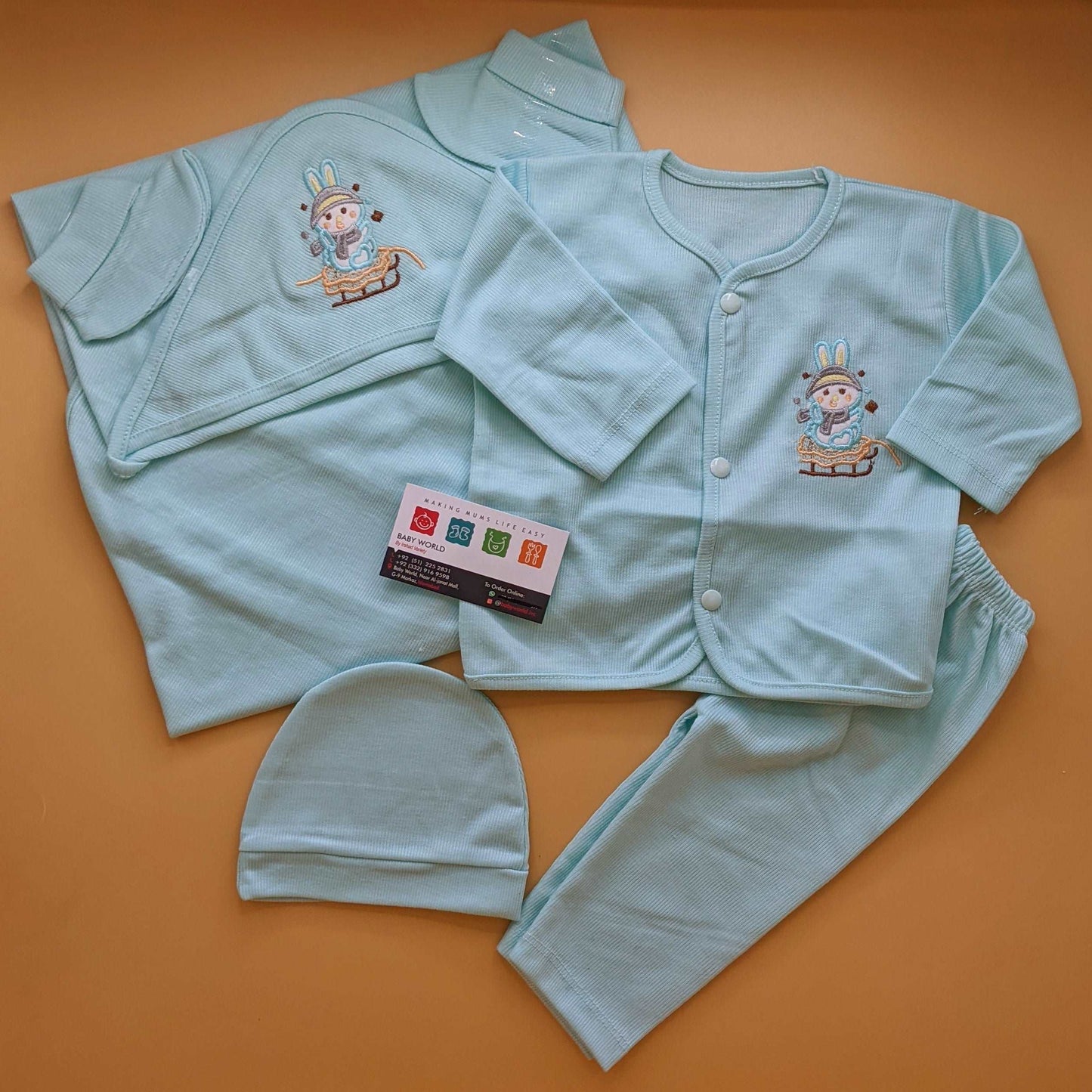 5 Pieces Suit Set