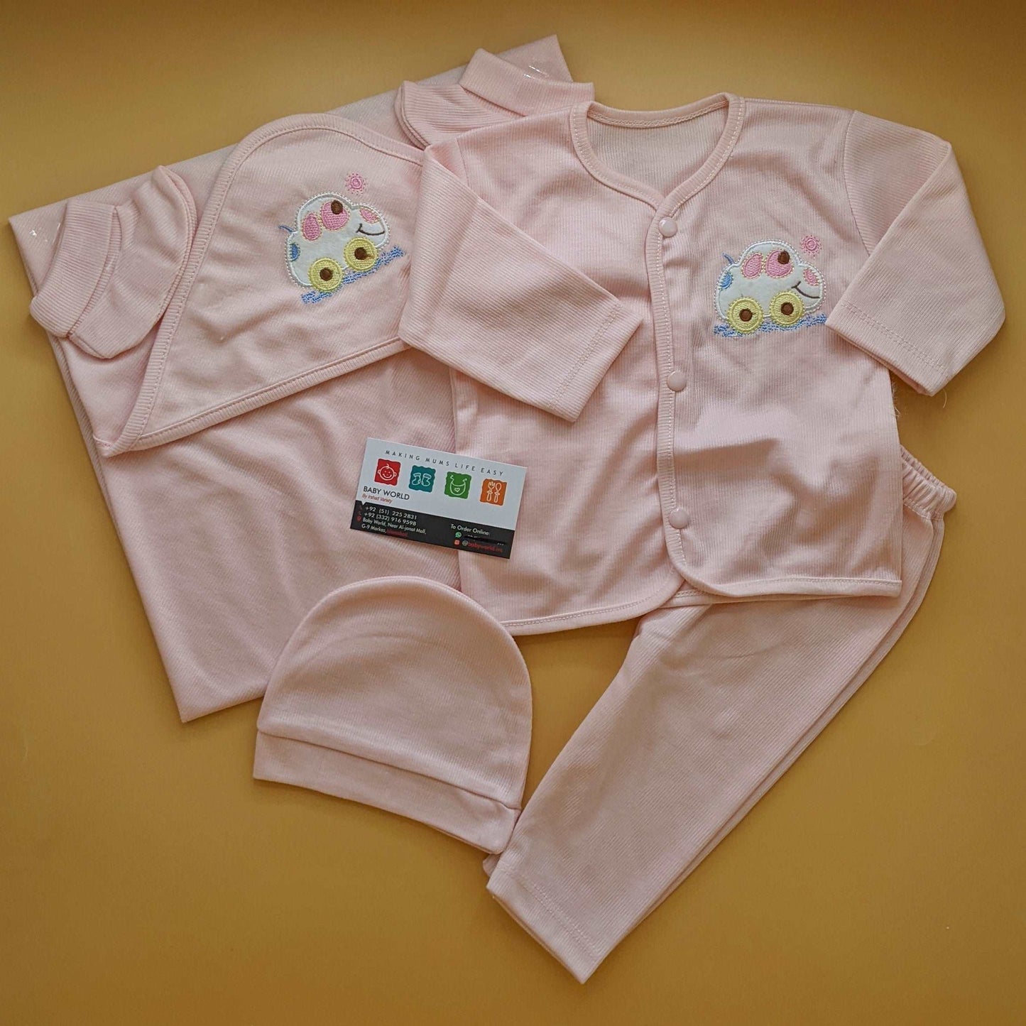 5 Pieces Suit Set