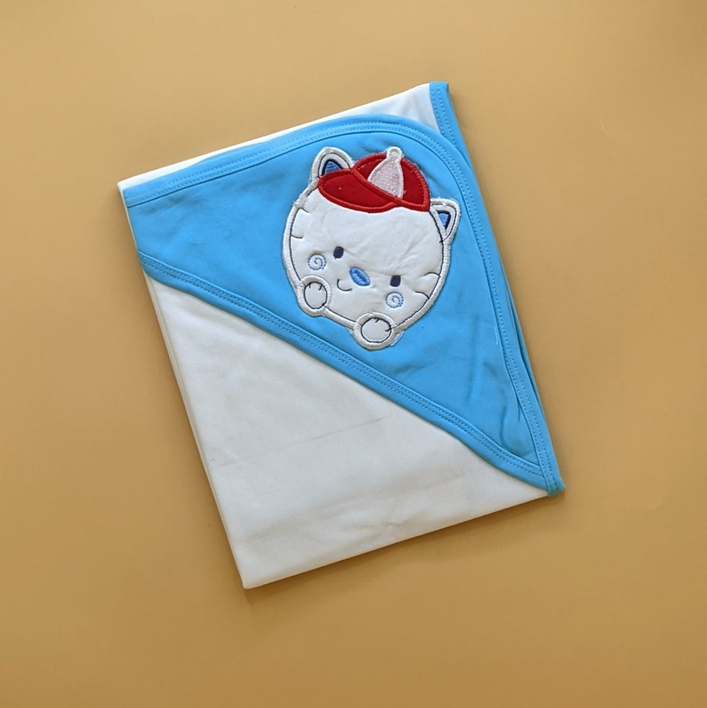 Hooded Wrapping Sheet - Cat/Hat
