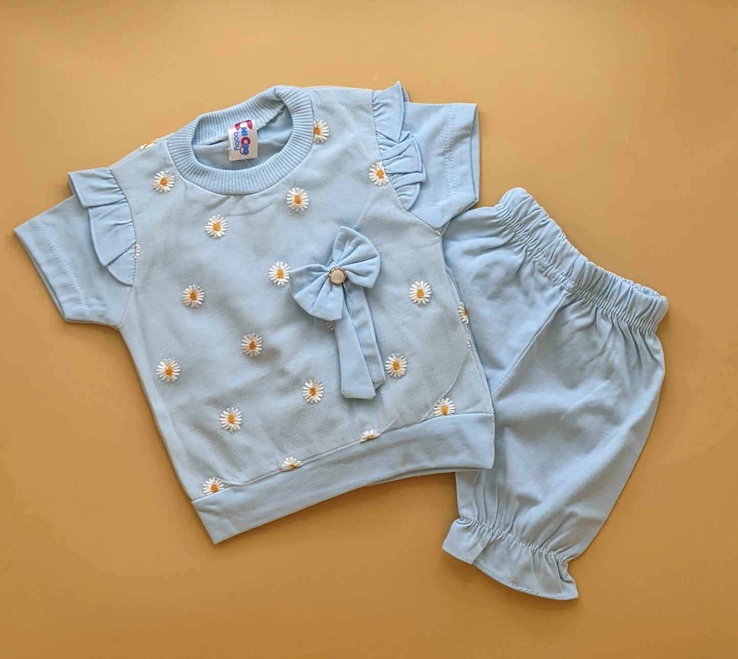 Baby Co-Ord Set - Sun Flowers
