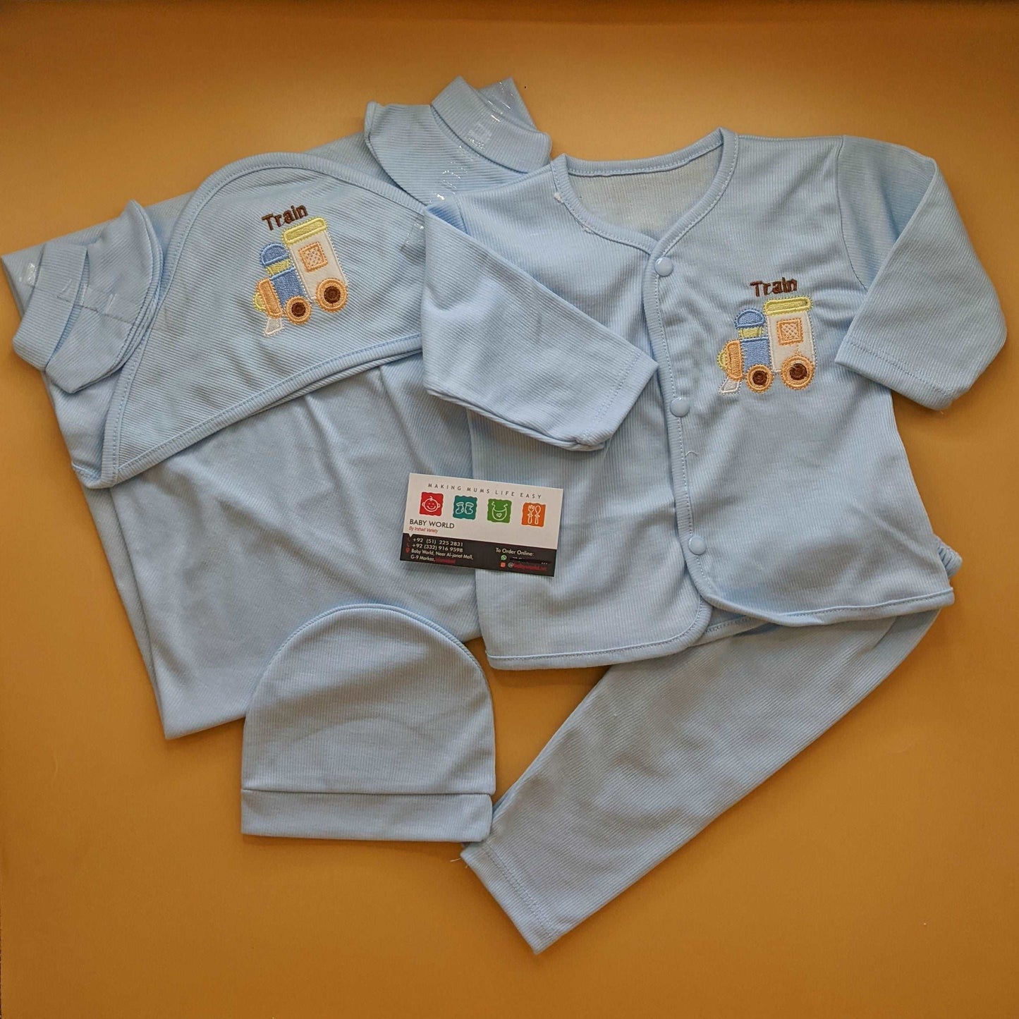 5 Pieces Suit Set