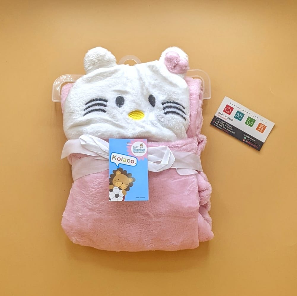 Character Hooded Blanket/Wrapping Sheet - Winter