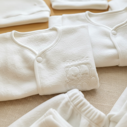 White Suits Close-up