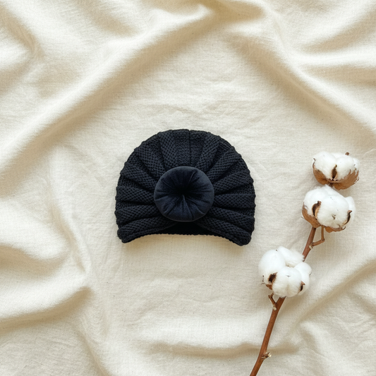 Wool Cap Bun Flat Lay