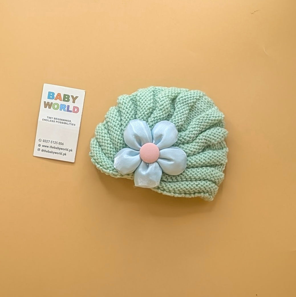 Baby Wool Cap - Sun Flower 🌻 - Winter