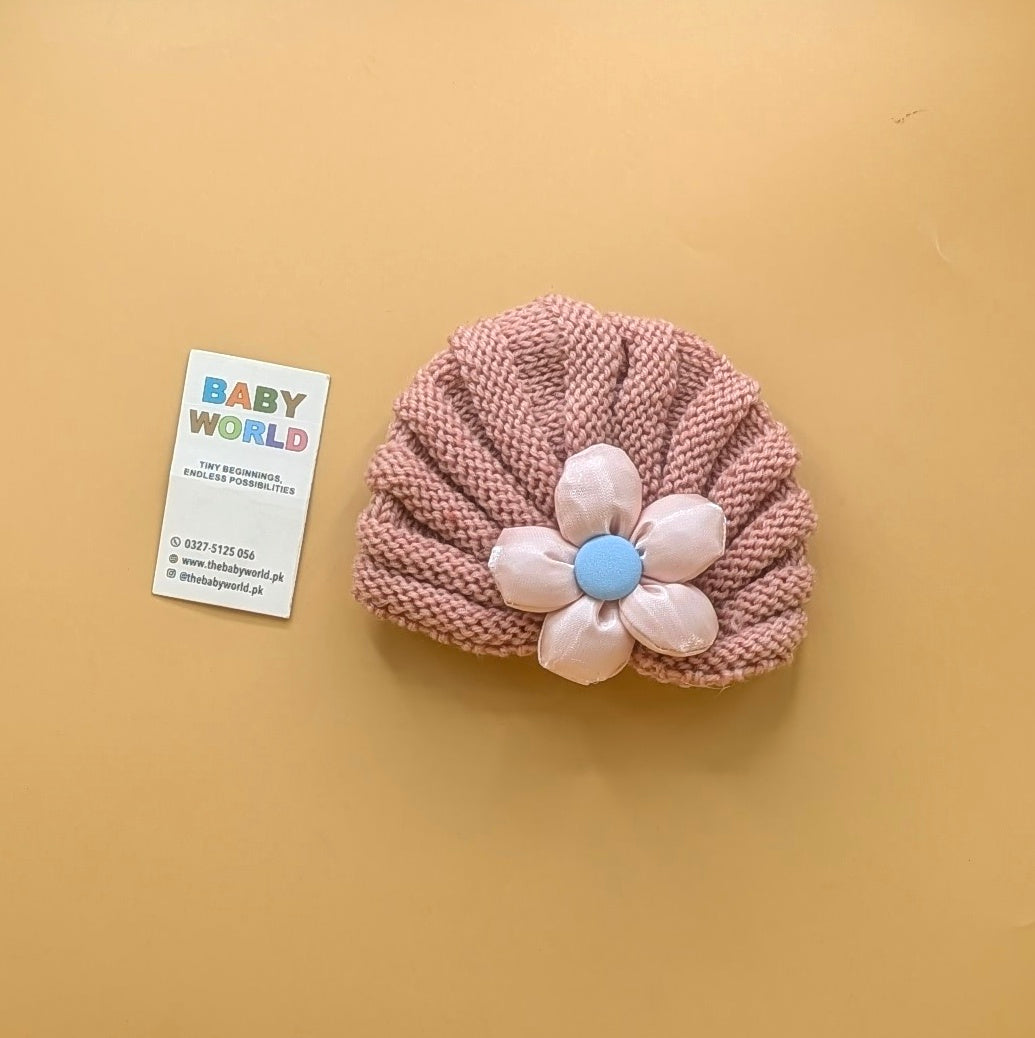 Baby Wool Cap - Sun Flower 🌻 - Winter