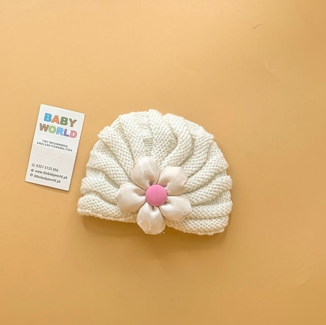 Baby Wool Cap - Sun Flower 🌻 - Winter