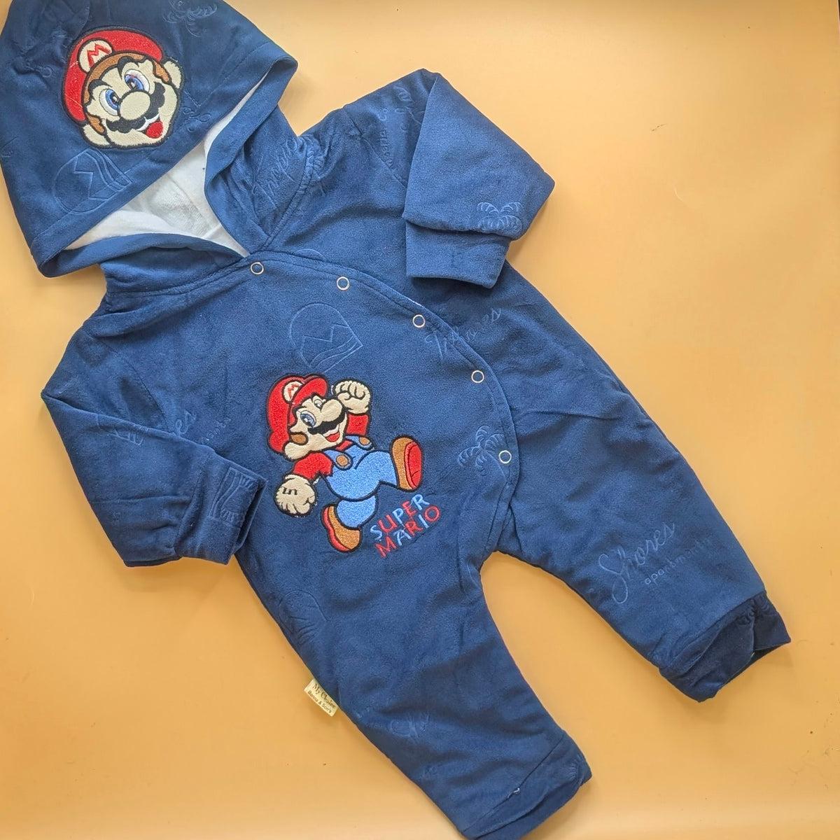 Baby Character Romper with Detachable Hood - Winter