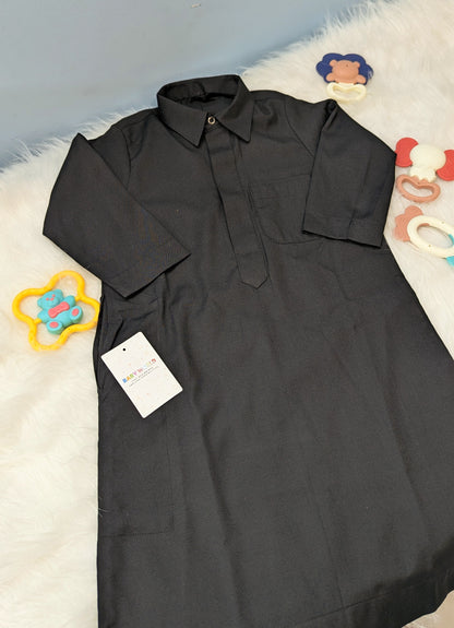 Baby Arabian Thobe - Black