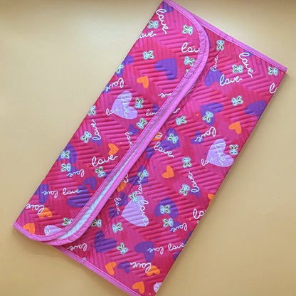 Diaper Changing Sheet - Bunny/Hearts 🐰