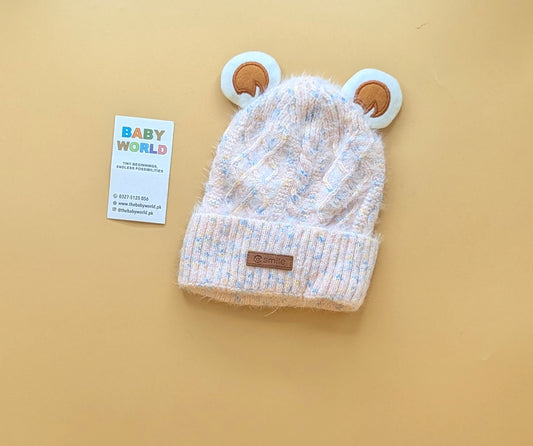 Baby Wool Cap - Smile - Winter