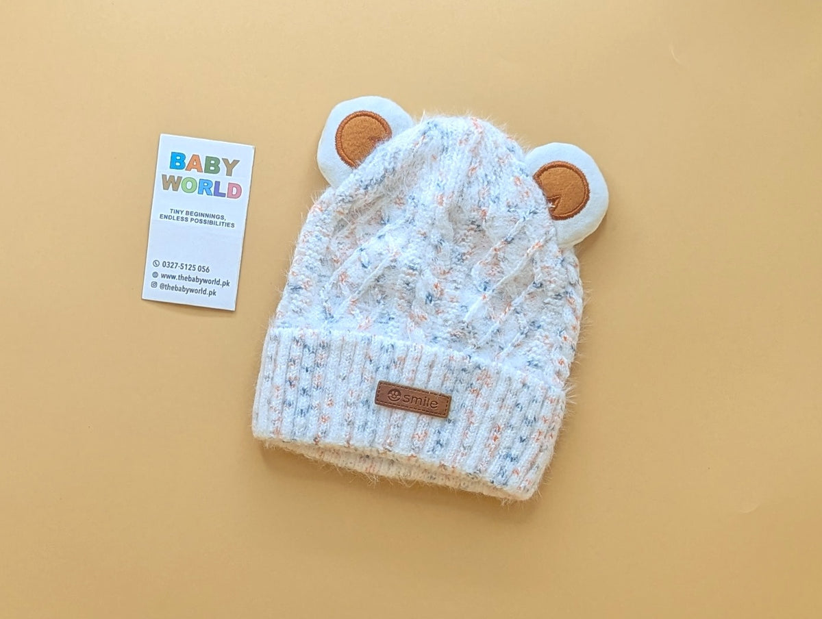 Baby Wool Cap - Smile - Winter