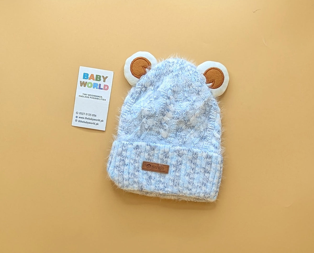 Baby Wool Cap - Smile - Winter