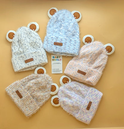 Baby Wool Cap - Smile - Winter
