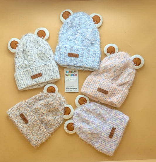 Baby Wool Cap - Smile - Winter