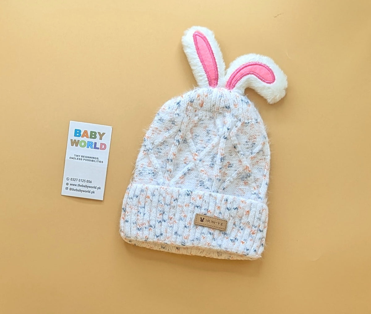 Baby Wool Cap - Bunny 🐰 - Winter