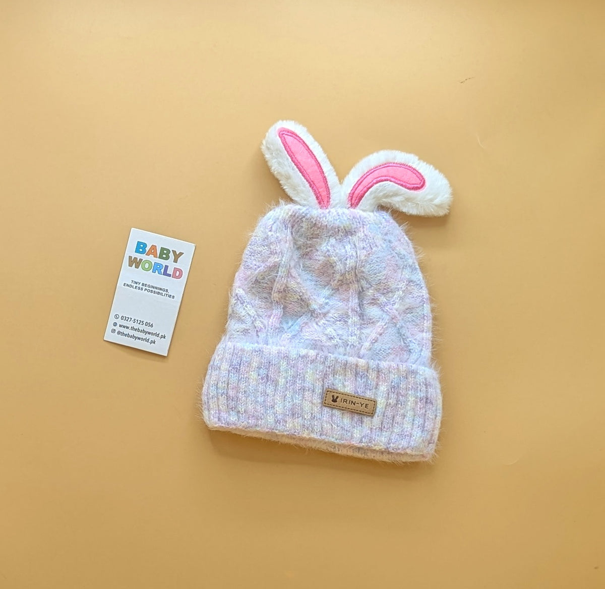 Baby Wool Cap - Bunny 🐰 - Winter