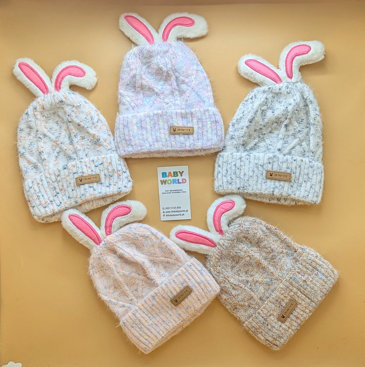 Baby Wool Cap - Bunny 🐰 - Winter