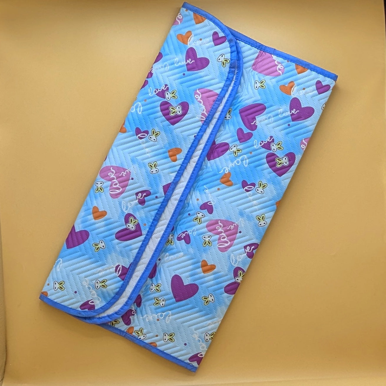 Diaper Changing Sheet - Bunny/Hearts 🐰