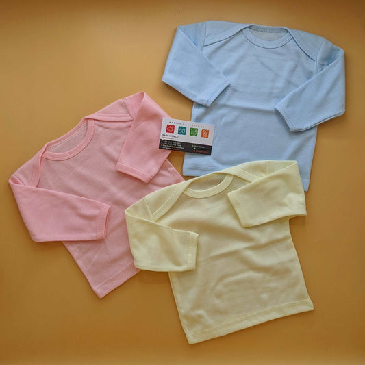 An image of Pack of 3 Vests for Babies
