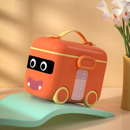 An image of Baby Food Container - Bus