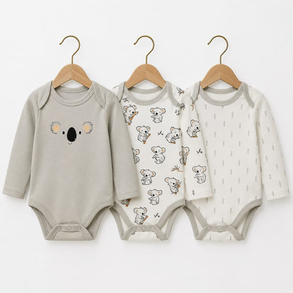 Baby Pack of 3 Premium Bodysuits