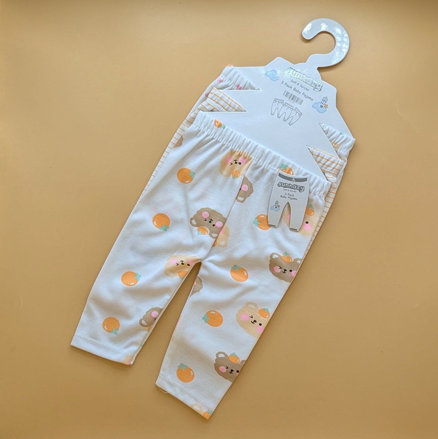 Baby Pack of 3 Pajamas