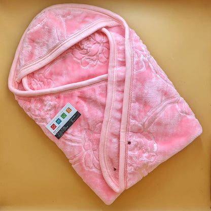 Baby Hooded Blanket - Plain
