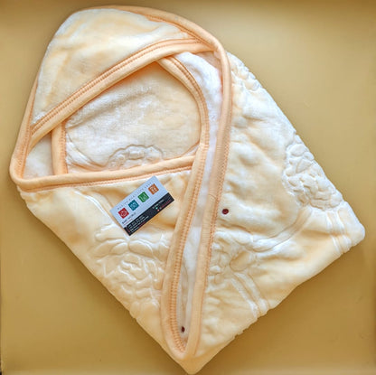 Baby Hooded Blanket - Plain
