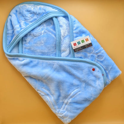 Baby Hooded Blanket - Plain