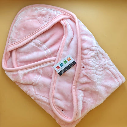 Baby Hooded Blanket - Plain