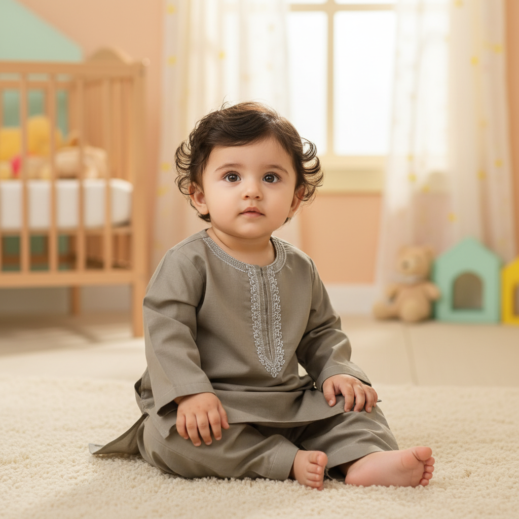 Kameez Shalwar - Light brown