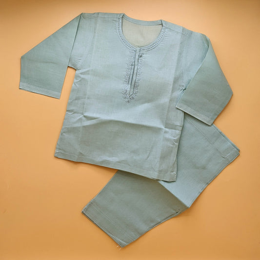 Kameez Shalwar - Sea Green