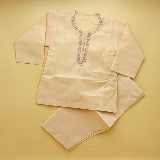 Kameez Shalwar - Light Peach
