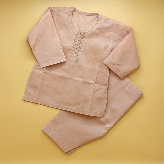 Kameez Shalwar - Creamy Peach