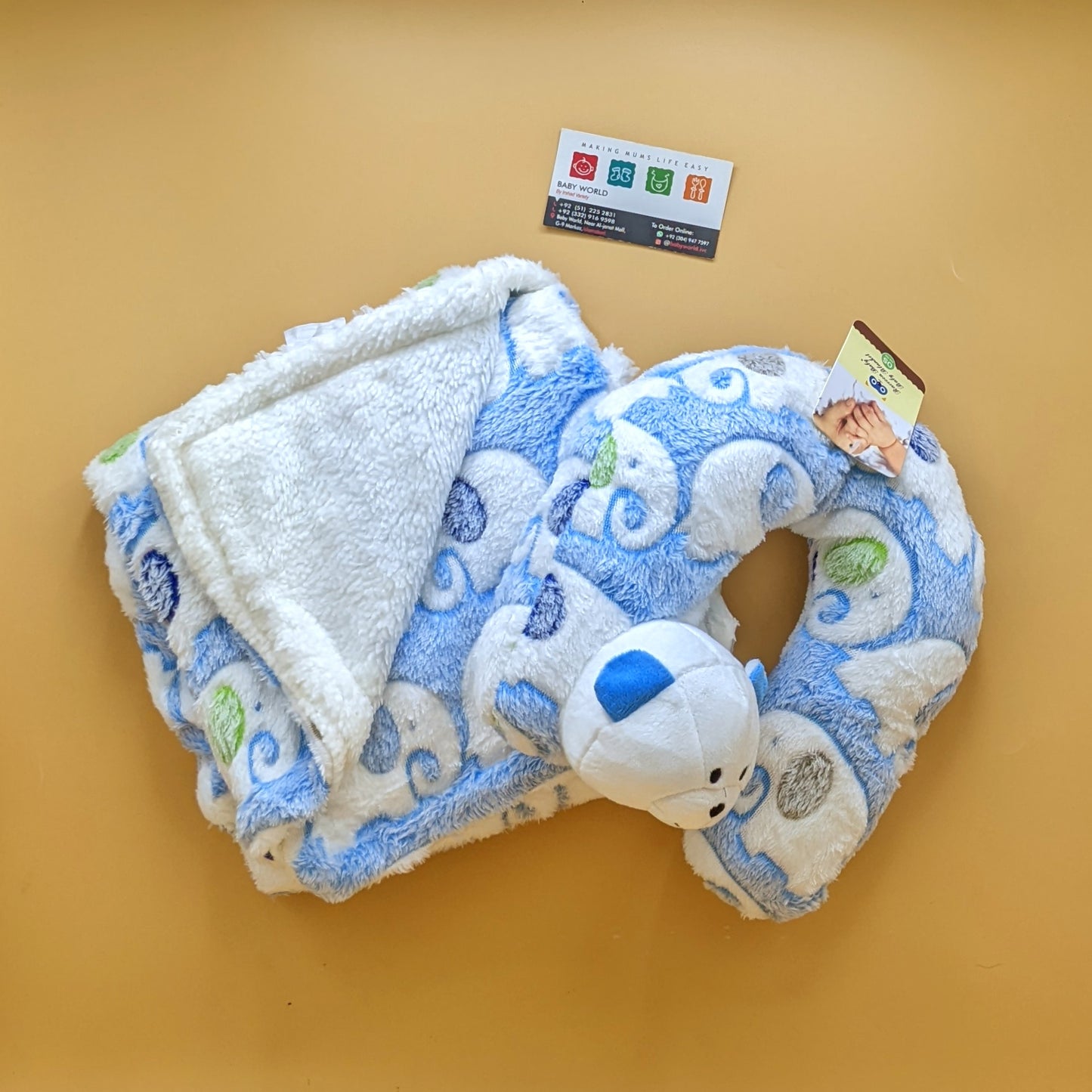 Wrapping Sheet/Blanket with Pillow - Winter