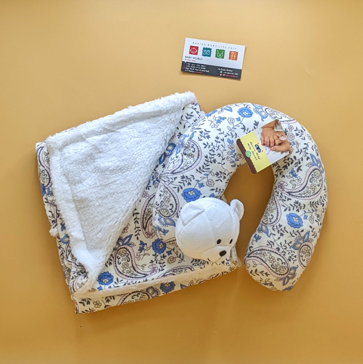Wrapping Sheet/Blanket with Pillow - Winter