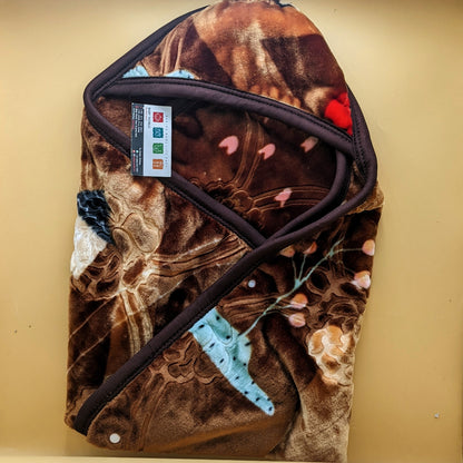 Baby Hooded Blanket - Plain