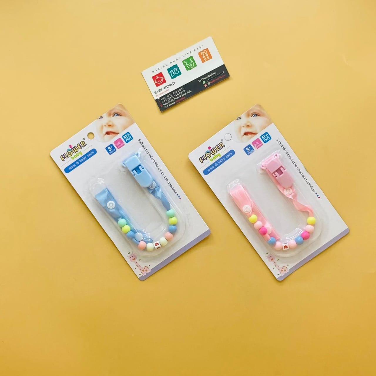 Sets of Pacifier Chain for Newborns