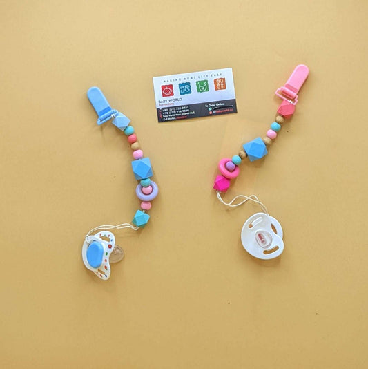 Pacifier with Chain for Babies