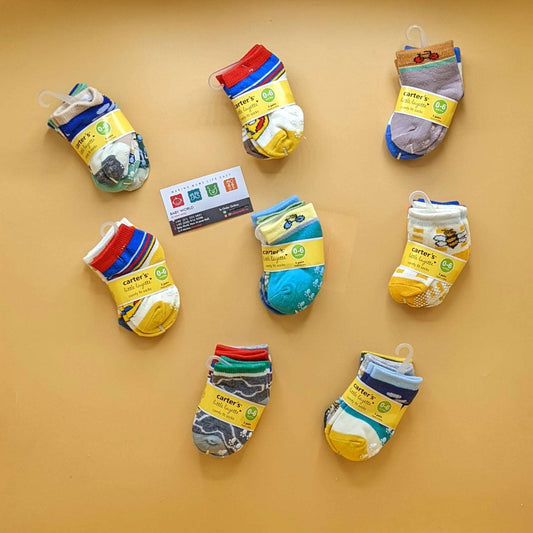 Sets of Pack of 3 Socks for Babies