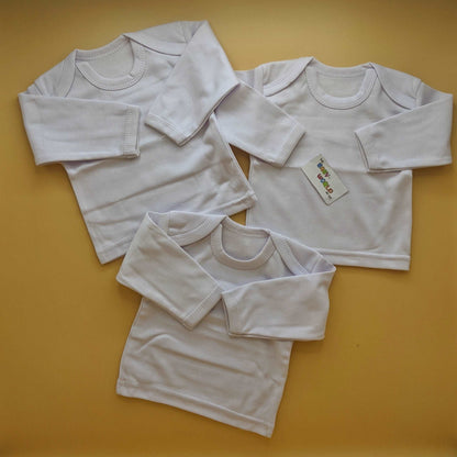 Pack of 3 Cotton Baby Vests for Newborn Babies in Pakistan
