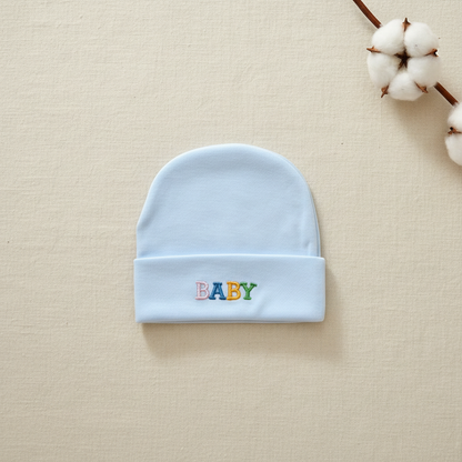 Baby Cap Flat Lay