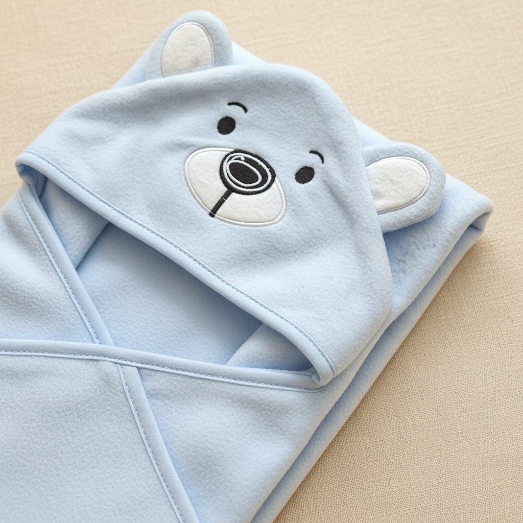 Bear Blanket Close-up