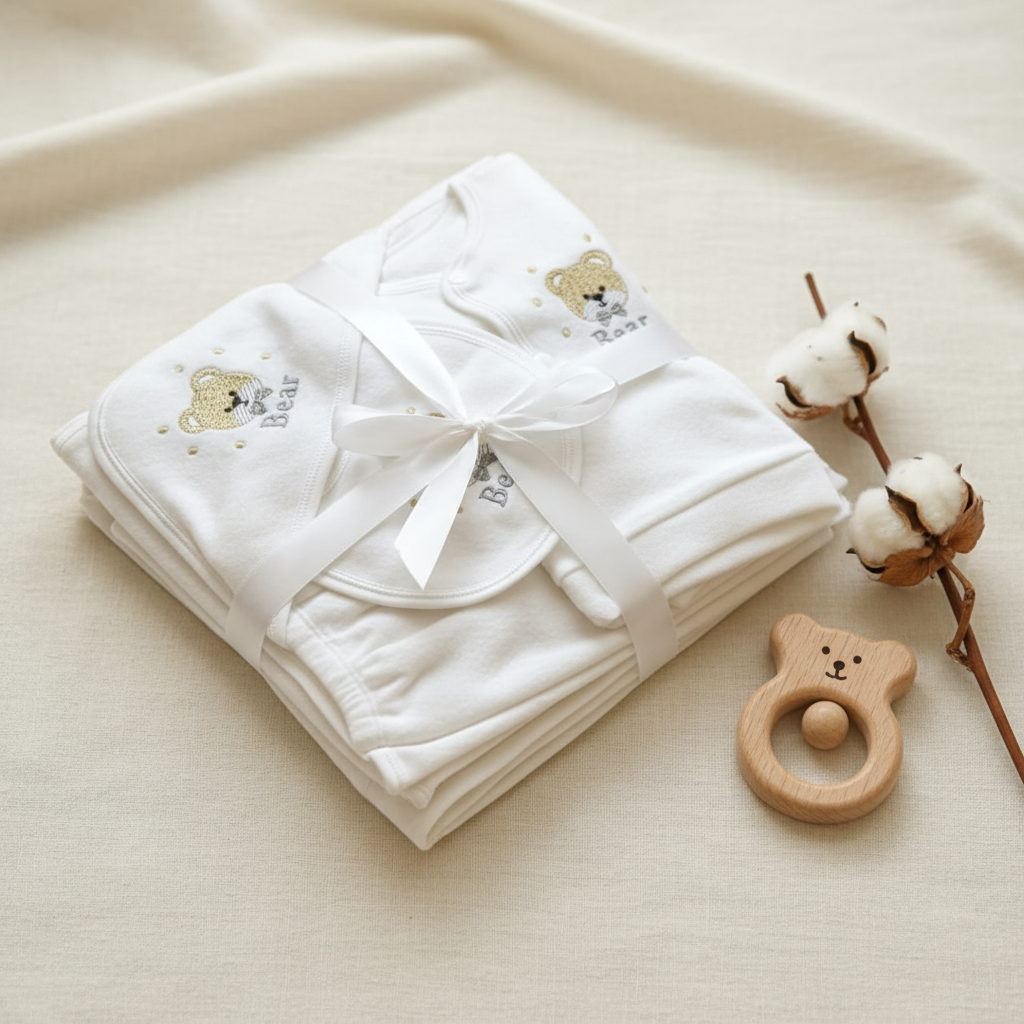 Bear White Set Gift