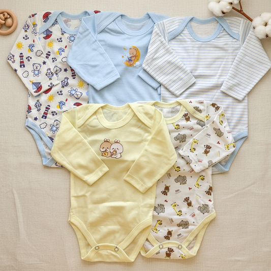 Bodysuits Blue Yellow