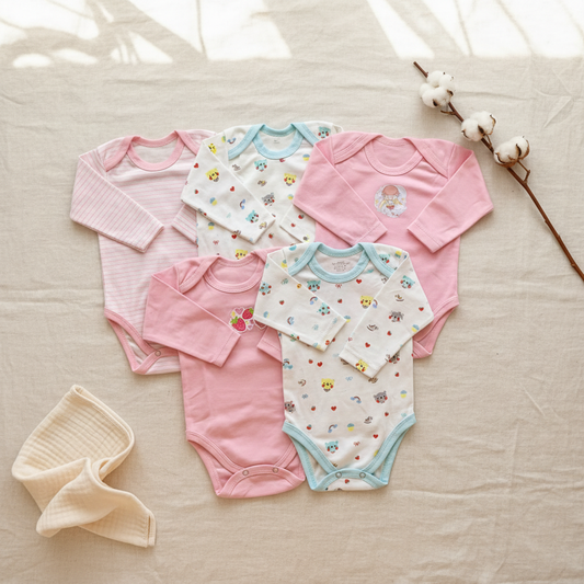 Bodysuits Flat Lay